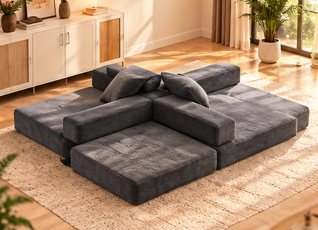 Lounge configuration — Charcoal Grey